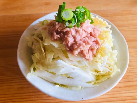 旬！☆白菜とツナの簡単サラダ